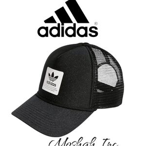 Adidas Originals Dispatch Trucker Hat 5 Panel Adjustable Rope Brim Trefoil Logo